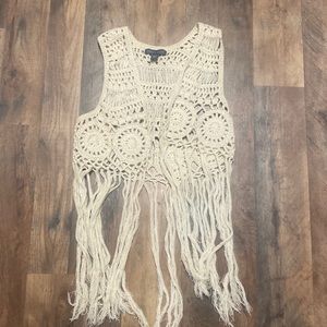 Kendall and Kylie Crochet Vest size xs/s